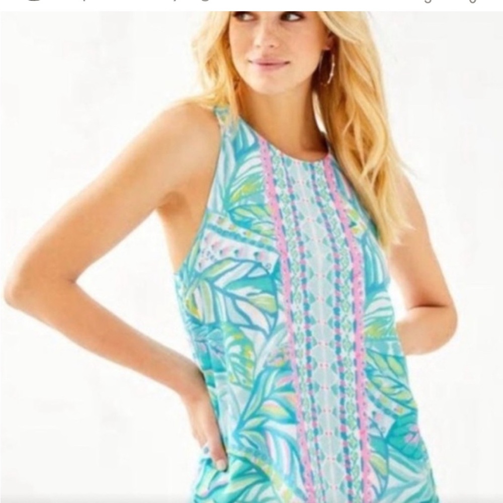 Lilly Pulitzer LYLE Sleeveless Top.      S